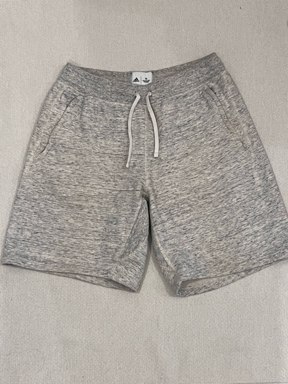 Adidas x Reigning Champ Gray Sweat Shorts Men’s M Zip Pocket